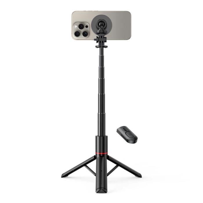 Bild 2, Tech-Protect Tech-Protect Bluetooth MagSafe Selfiestick Tripod Svart