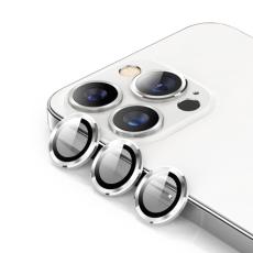 ENKAY ENKAY iPhone 14 Pro / 14 Pro Max Linsskydd Metall Ring Silver