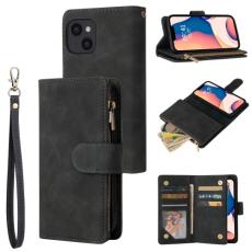  iPhone 14 Fodral Multifunktionell Flerfack Svart