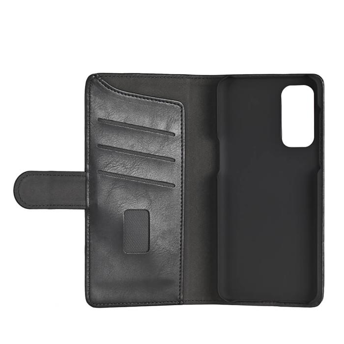 Bild 4, Gear GEAR OnePlus Nord 2 Fodral Läder Svart