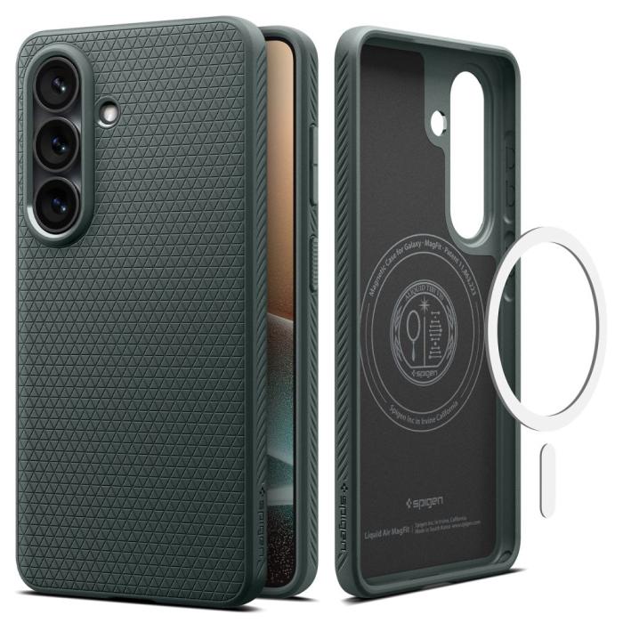 Bild 2, Spigen Spigen Galaxy S26 Plus Skal MagSafe Liquid Air Abyss Green
