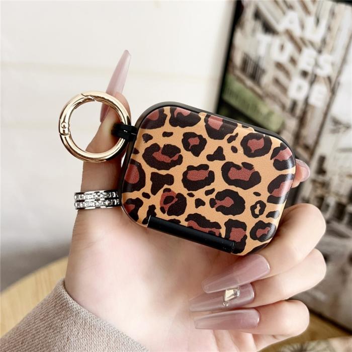 Bild 2,  AirPods Pro 3 Skal Leopard Print