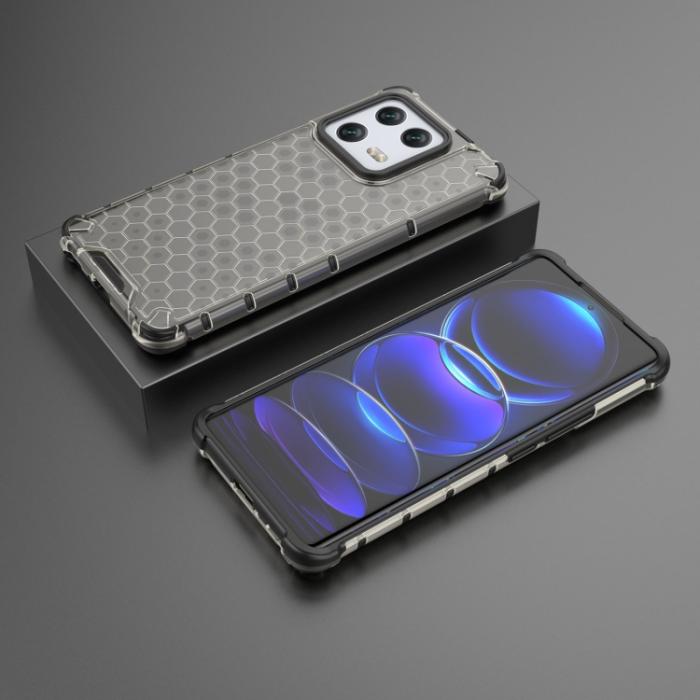 Bild 3,  Xiaomi 13 Pro 5G Skal Shockproof Honeycomb Textur Svart