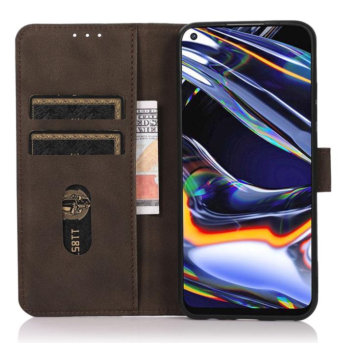 Bild 2, KHAZNEH KHAZNEH Xiaomi Redmi Note 14 4G Fodral Retro Läder Brun