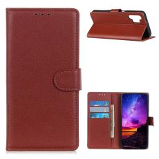  Samsung Galaxy A32 5G - Litchi Textur Fodral - Brun