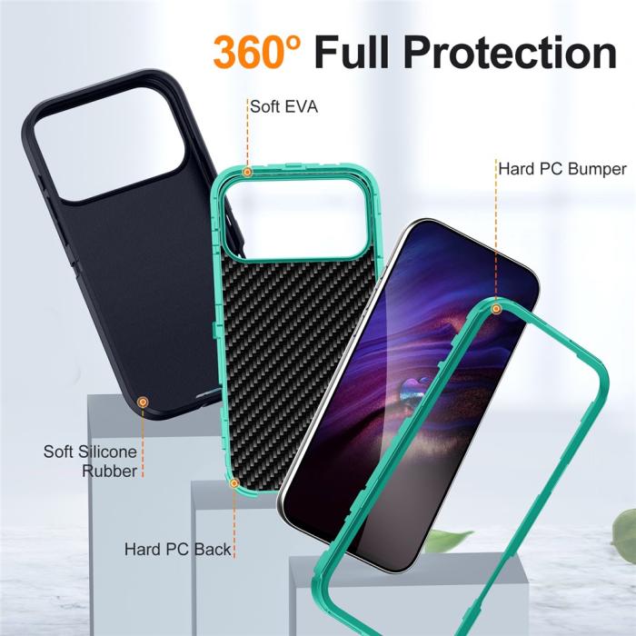Bild 6,  iPhone 17 Pro Skal Extreme Shockproof Hybrid Mörk Blå