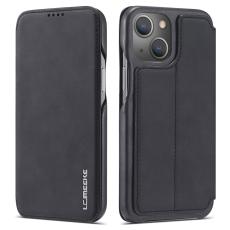 LC.IMEEKE iPhone 13 Mini - LC.IMEEKE Retro Flip Fodral - Svart