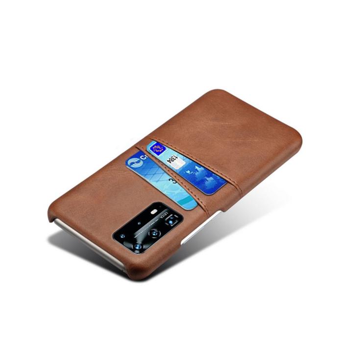 Bild 3,  Huawei P40 - Skal med Kortfack - Brun