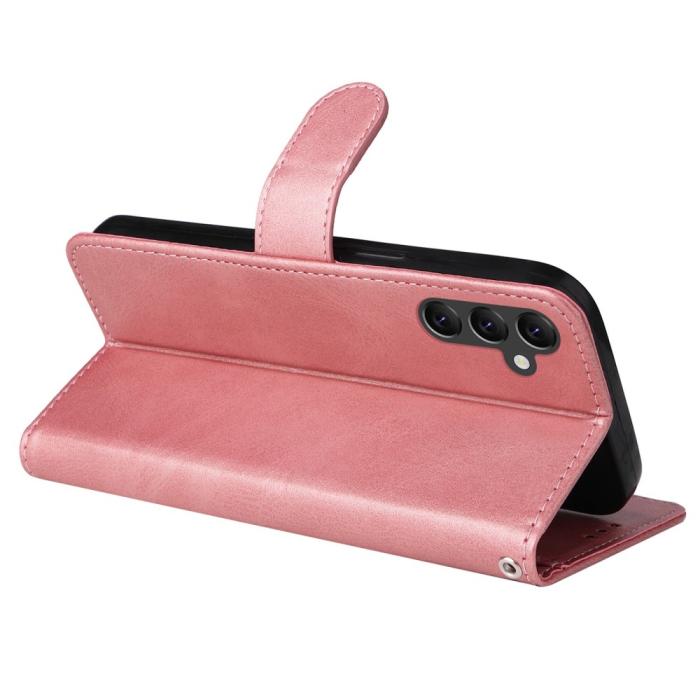 Bild 4,  Samsung Galaxy A14 4G/5G Fodral Läder Roséguld