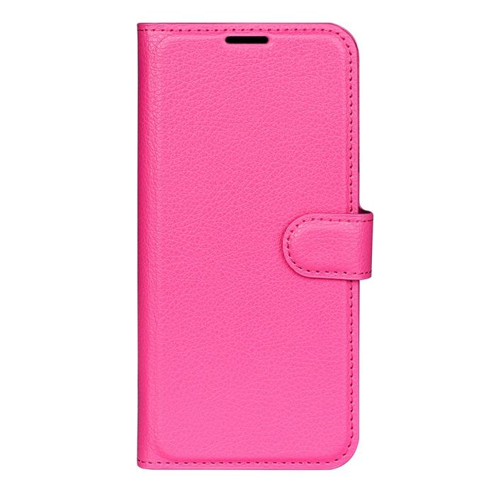 Bild 4,  Xiaomi 17T Pro Fodral Litchi Läder Mörk Rosa