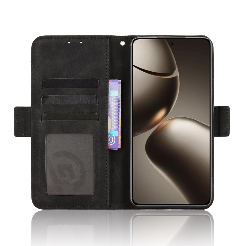  Xiaomi 15T Fodral Med Avtagbart Kortfack Svart