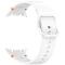  Galaxy Watch 8 46/44/40 mm Klockarmband Silkon Vit