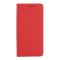  Samsung Galaxy S22 Fodral Flip Läder Med Kortfack Röd