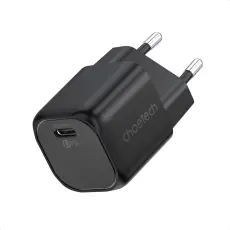 Choetech Choetech 30W GaN PD USB-C V&auml;ggladdare Svart