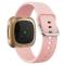  Fitbit Versa 4/Sense 2 Klockarmband Silikon Rosa