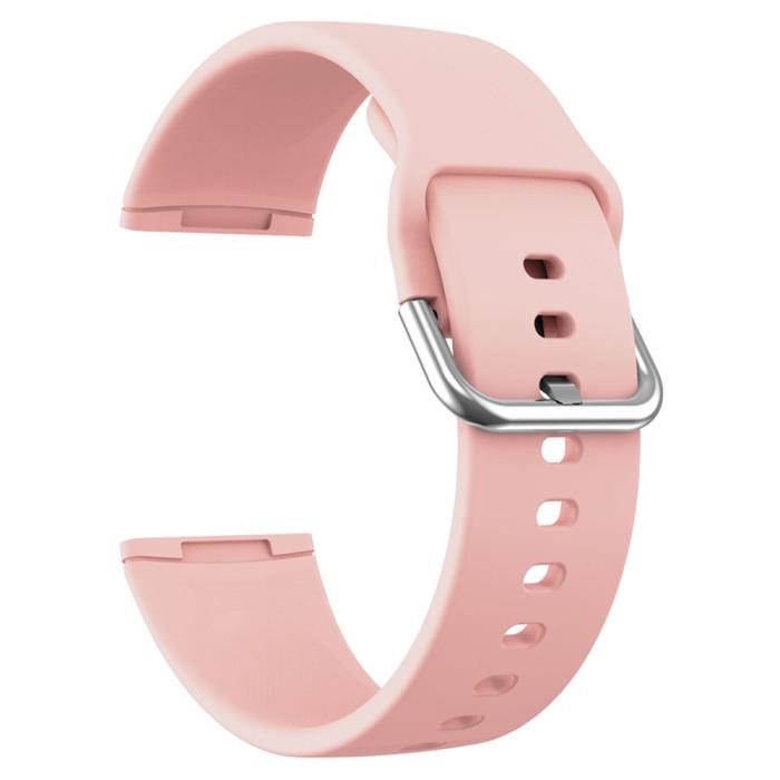 Bild 3,  Fitbit Versa 4/Sense 2 Klockarmband Silikon Rosa