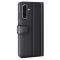  Samsung Galaxy A36 5G/A56 5G Fodral Premium Äkta Läder Svart