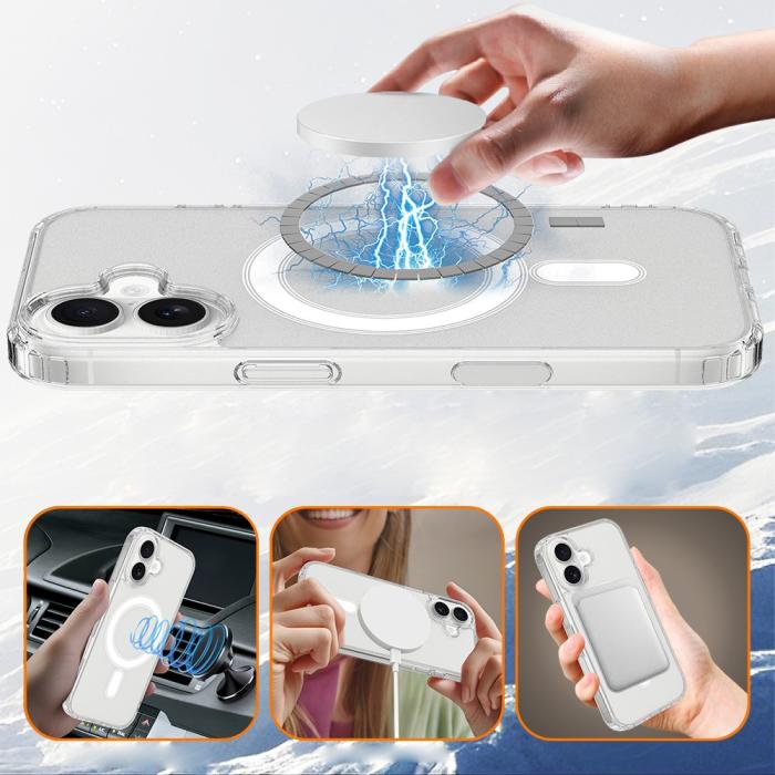 Bild 5,  iPhone 18 Skal MagSafe TPU Transparent