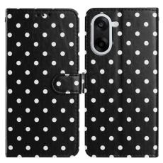  OnePlus Nord CE5 Fodral Polka Dot Svart / Vit