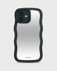 holdit holdit iPhone 12/12 Pro Skal Wavy Black Mirror
