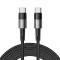 Tech-Protect Tech-Protect 3 m 100W/5A PD USB-C - USB-C Kabel UltraBoost Grå