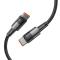 Tech-Protect Tech-Protect 3 m 100W/5A PD USB-C - USB-C Kabel UltraBoost Grå
