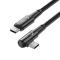 Tech-Protect Tech-Protect 1 m 60W/6A USB-C - USB-C Kabel UltraBoost Grå
