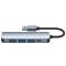 Tech-Protect Tech-Protect 5in1 USB-A Hub USB-C / USB-A Grå