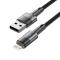 Tech-Protect Tech-Protect 2 m 12W/2.4A Lightning Kabel UltraBoost Grå