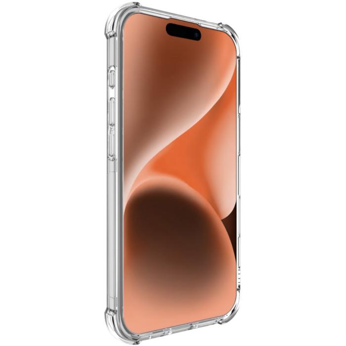 Bild 4, IMAK IMAK iPhone 16 Pro Skal Shockproof TPU Transparent