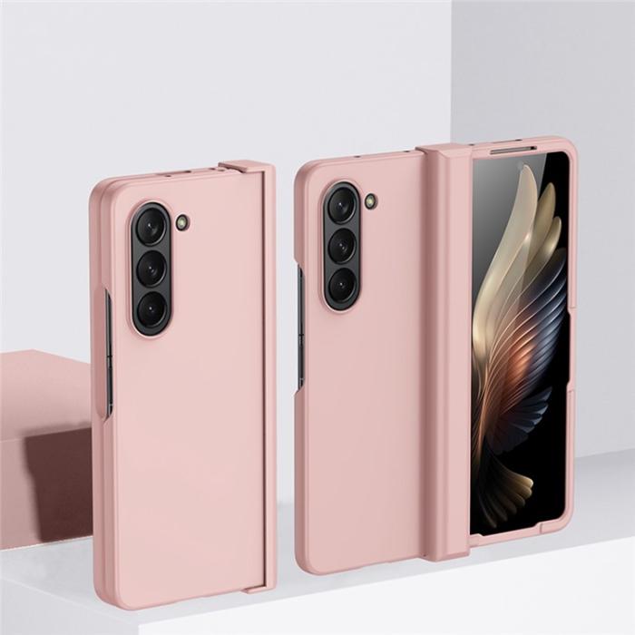 Bild 2,  Samsung Galaxy Z Fold 7 Skal Skin Touch Rosa