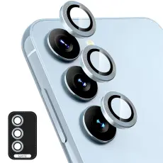 ENKAY ENKAY Samsung Galaxy S24 FE Linsskydd Ljus Bl&aring;
