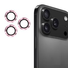 ENKAY ENKAY Phone 17 Pro Max / 17 Pro Linsskydd H&auml;rdat Glas Rosa