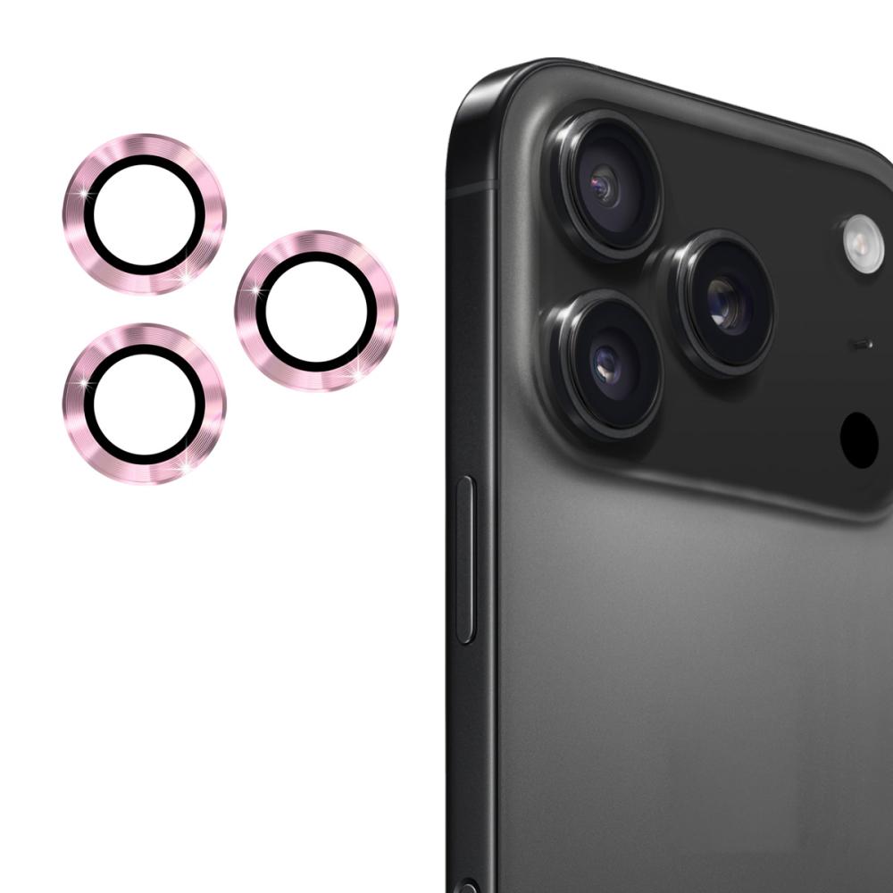 ENKAY ENKAY Phone 17 Pro Max / 17 Pro Linsskydd Härdat Glas Rosa