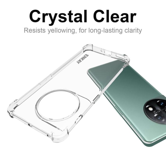 Bild 3, ENKAY ENKAY OnePlus 11 5G Skal Shockproof TPU Transparent
