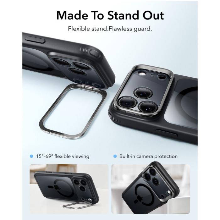 Bild 3, ESR ESR iPhone 18 Pro / 17 Pro Skal MagSafe Hybrid Kickstand