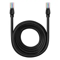 BASEUS BASEUS 10 m Cat5 RJ45 N&auml;tverkskabel Svart