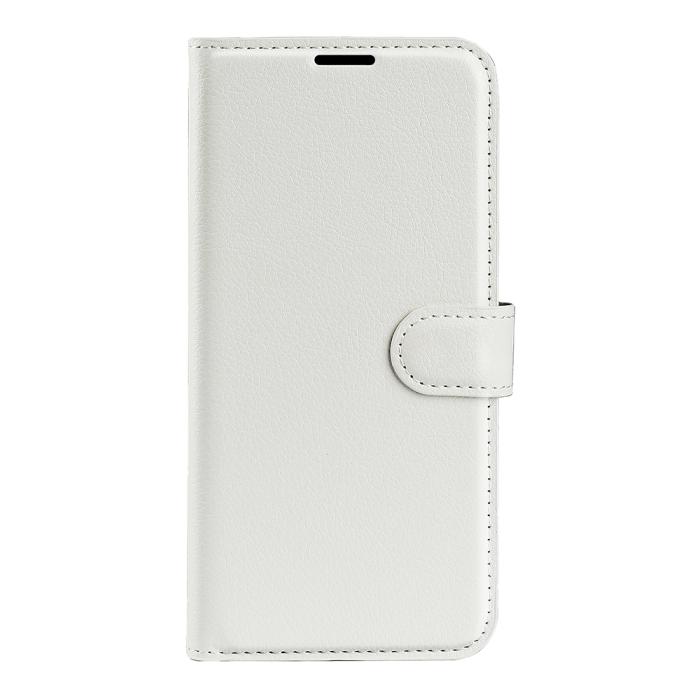 Bild 2,  Motorola Moto G86 5G Fodral Litchi Läder Vit