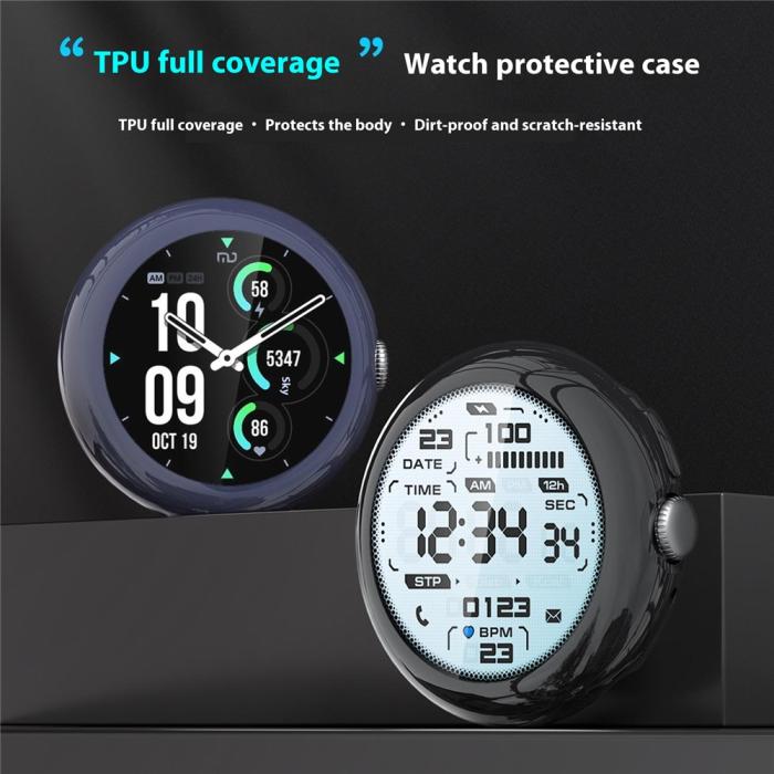 Bild 5,  Google Pixel Watch 4 41 mm Skal TPU Transparent