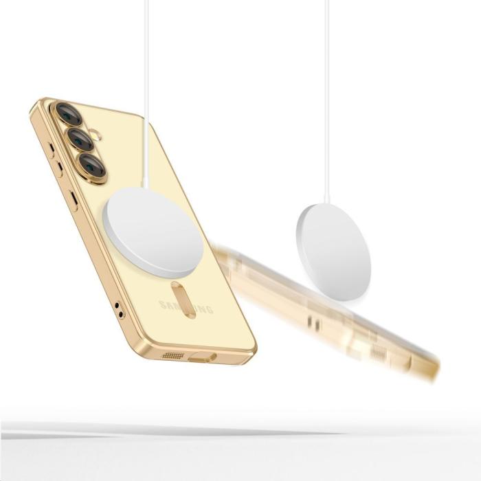 Bild 4, Tech-Protect Tech-Protect Galaxy A56 5G Skal MagSafe MagFlex Shiny Gold