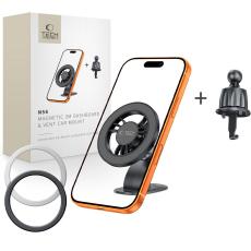 Tech-Protect Tech-Protect MagSafe Mobilh&aring;llare Instrumentbr&auml;da/Ventil Svart