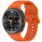  Galaxy Watch 8 46/44/40 mm Klockarmband Silkon Orange