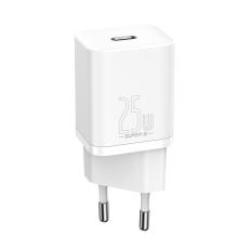BASEUS Baseus Super Si 25W PD QC V&auml;ggladdare USB-C Vit