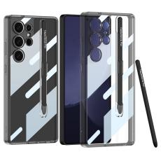 GKK GKK Galaxy S25 Ultra Skal Inkl. Penna Tonad Svart