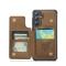 CASEME CASEME Samsung Galaxy S25 Skal RFID Kickstand Brun