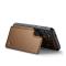 CASEME CASEME Samsung Galaxy S25 Skal RFID Kickstand Brun