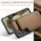CASEME CASEME Samsung Galaxy S25 Skal RFID Kickstand Brun