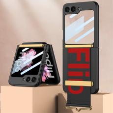 GKK GKK Galaxy Z Flip 6 / 7 FE Skal B&auml;lte Hybrid Svart/R&ouml;d