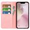  iPhone 17e / 16e Fodral Flip Skin Touch Rosa