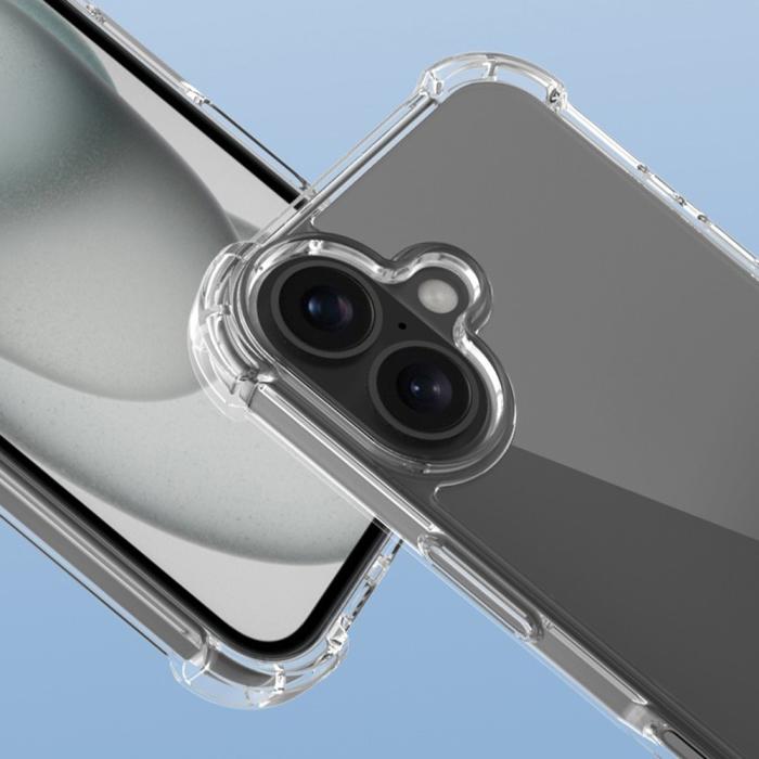 Bild 4,  iPhone 16 Plus Skal Shockproof Transparent